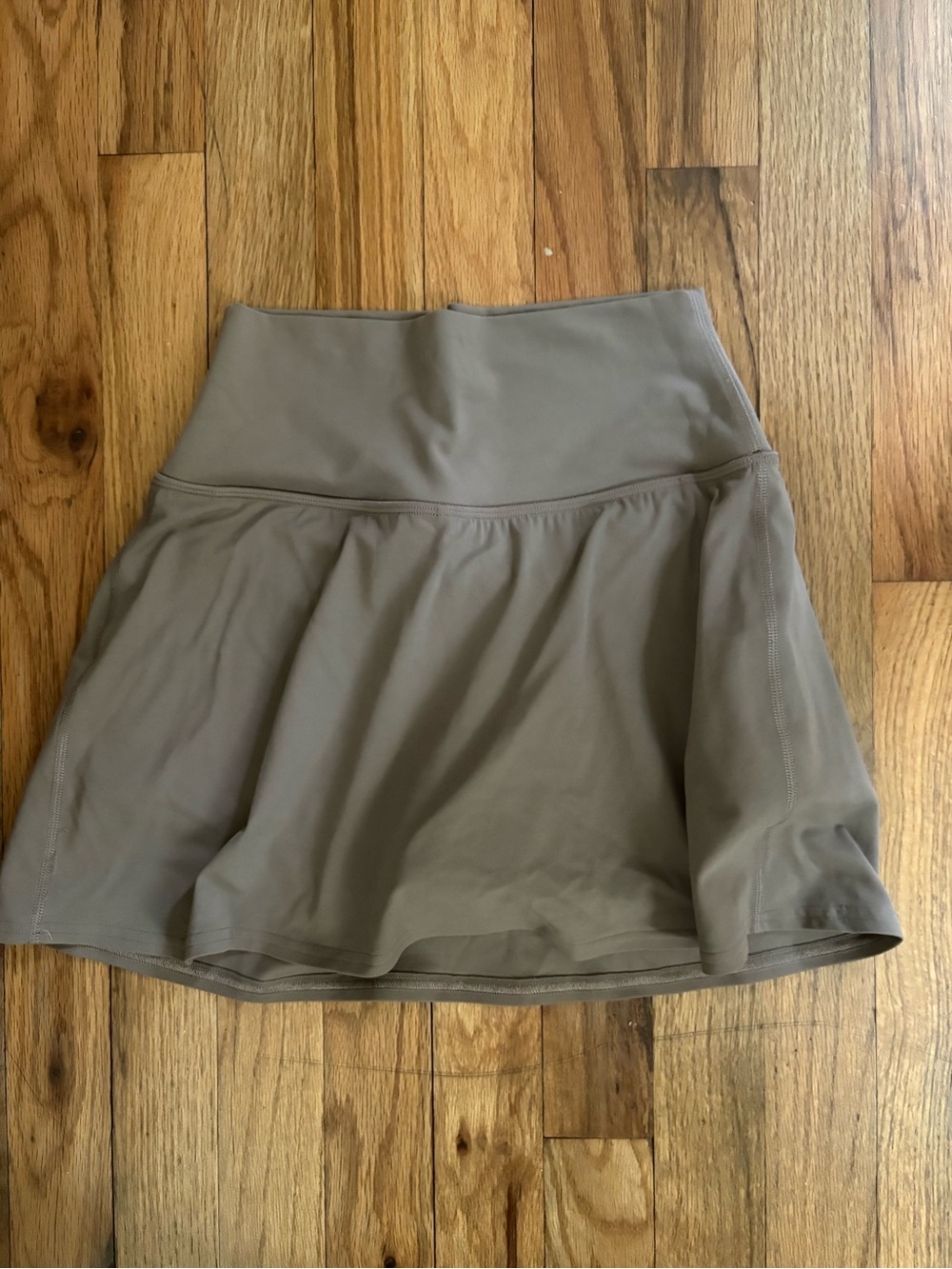 lululemon athletica Taupe Circle Skater Skirt
